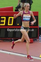 Eilish McColgan 3000 metres steeplechase Glasgow Diamond League. Photo: David T. Hewitson/Sports for All Pics
